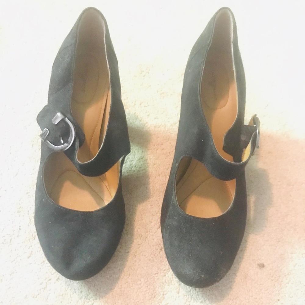 Black Block Heel